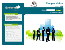 Tablet Screenshot of campus.evoloom.com